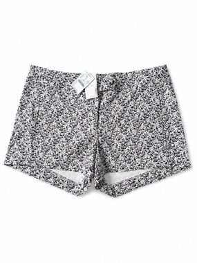 J. CREW Floral Blue & White Summer Shorts - Size 4 - NWT New with Tags